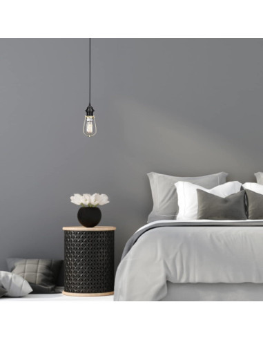 Kit de Luz Colgante Enchufable Hortsun 6 Paquetes E26/E27 3.6m