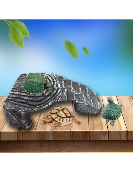 Plataforma de Sol para Tortugas RONYOUNG 13.5x11x5.5cm