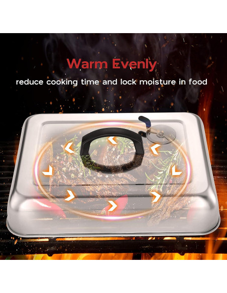 Cubierta de Basting Onader 34 x 25 cm Acero Inoxidable