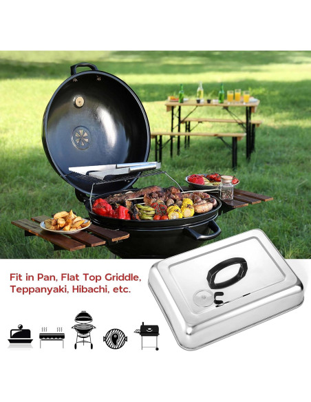 Cubierta de Basting Onader 34 x 25 cm Acero Inoxidable