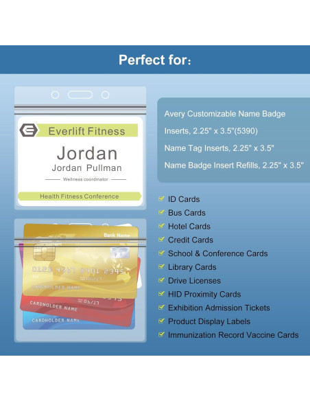 Fushing 20 Pcs Sujetadores Plásticos Transparentes con Cuerdas