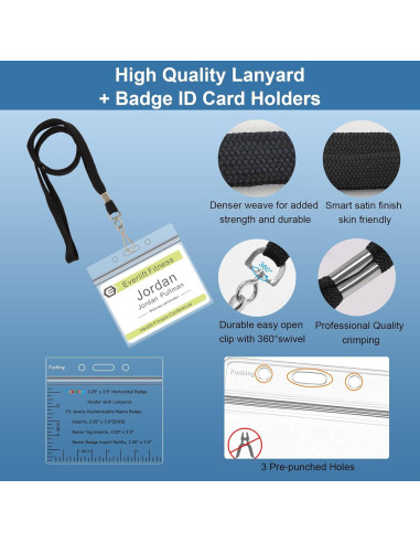 Fushing 20 Pcs Sujetadores Plásticos Transparentes con Cuerdas