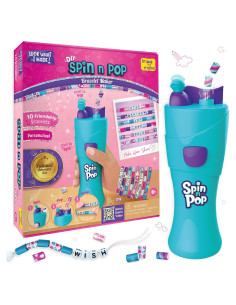 Kit de Fabricación de Pulseras Spin n Pop Imagimake - 79 Piezas