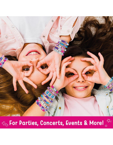 Kit de Fabricación de Pulseras Spin n Pop Imagimake - 79 Piezas