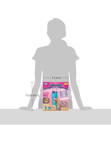 Kit de Fabricación de Pulseras Spin n Pop Imagimake - 79 Piezas