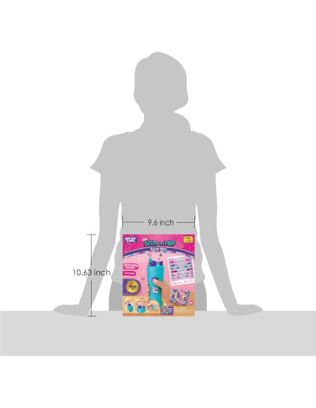 Kit de Fabricación de Pulseras Spin n Pop Imagimake - 79 Piezas