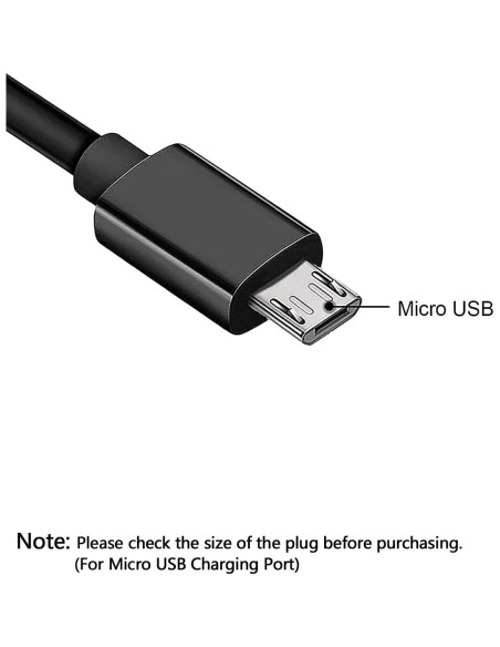 Cable de Carga USB Boda 150cm para Cajas de Luz LED Portátiles