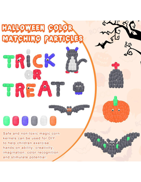 Kit de Manualidades de Espuma Mágica Junkin 1000 Piezas