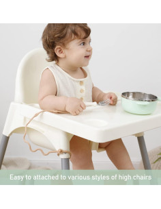 Cucharas para Bebés Autoalimentación SMAutoLife Albaricoque 2