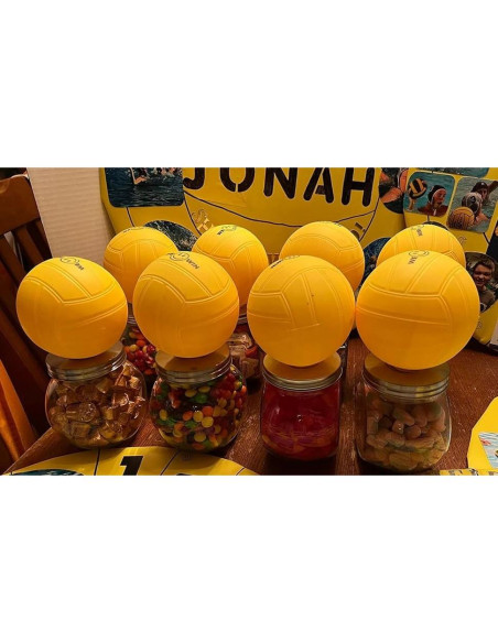 Pelotas de Reemplazo WEOWIN 3.5" (8.89 cm) Goma Suave