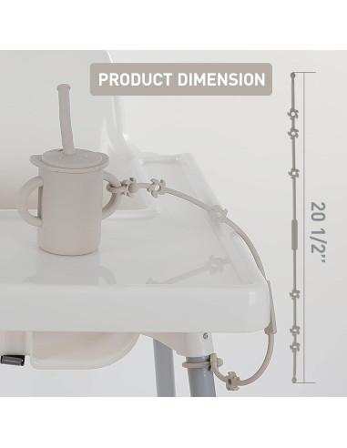 Correas de Seguridad para Juguetes y Vasos de Silicona FC-0219