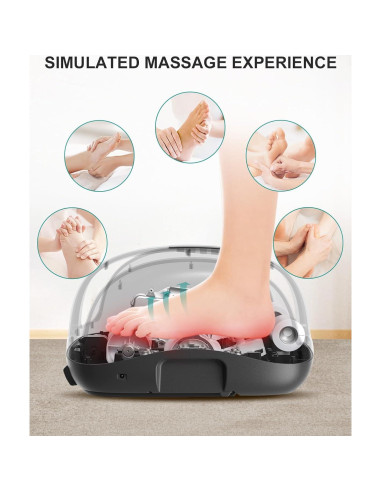 Masajeador de pies Nekteck NK-FLM02 con calor y APP