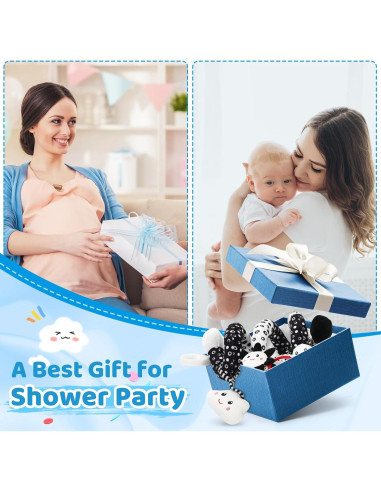 Juguete Colgante para Bebés AJsupojouet en Blanco y Negro