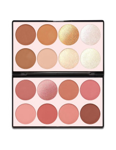 Paleta de Contorno 16 Colores SPRINGSKY - Rubores e Iluminadores