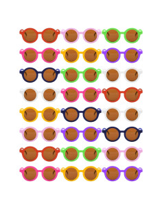 Gafas de sol redondas Flutesan para niños - 24 pares UV
