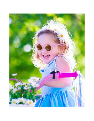 Gafas de sol redondas Flutesan para niños - 24 pares UV