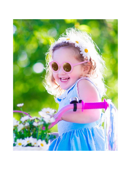 Gafas de sol redondas Flutesan para niños - 24 pares UV