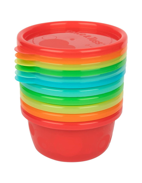 Cuencos Reutilizables El Primer Año - 8 Oz - 6 Piezas