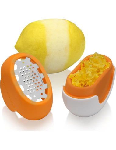 Rallador de Cítricos Microplane Flexi Zesti Naranja 40g