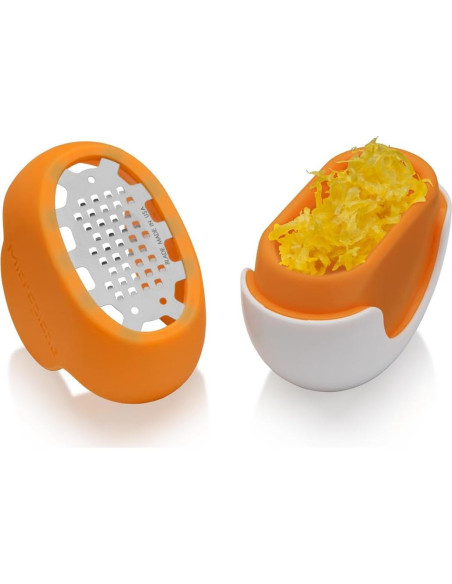 Rallador de Cítricos Microplane Flexi Zesti Naranja 40g