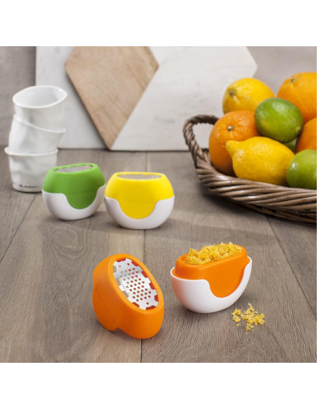 Rallador de Cítricos Microplane Flexi Zesti Naranja 40g