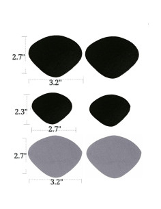 Parches de Reparación de Tacones Heng Happy - 3 Pares Autoadhesivos 2