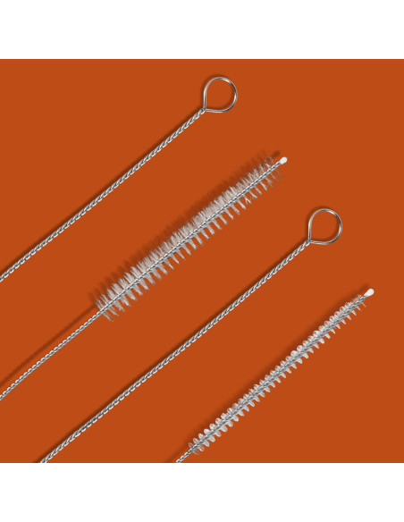 Cepillo Limpiador de Tubos 2PCS Imaictuu 99 cm Nylon Acero Inoxidable