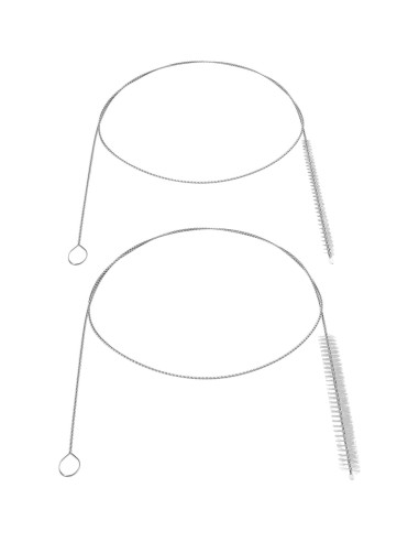 Cepillo Limpiador de Tubos 2PCS Imaictuu 99 cm Nylon Acero Inoxidable