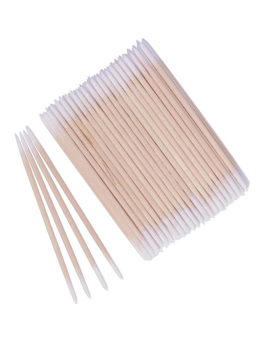 1000 Bastones de Algodón Doble Cara Qundaoily para Maquillaje