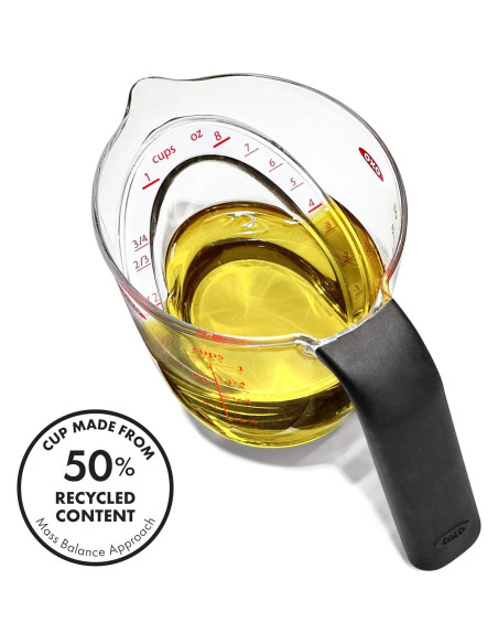 Taza Medidora Angulada OXO 1 Taza 236.6 ml Transparente