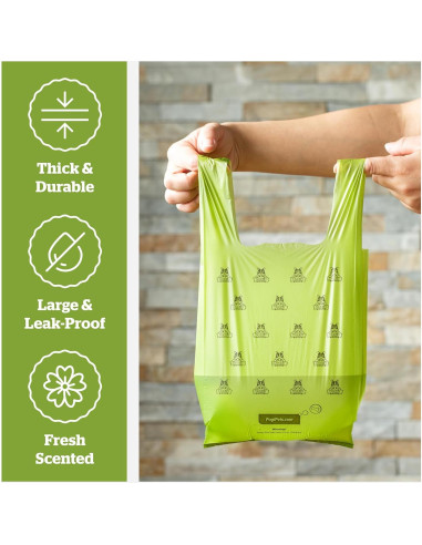 Bolsas de Poop para Perros Pogi - Extra Gruesas 300 Unidades