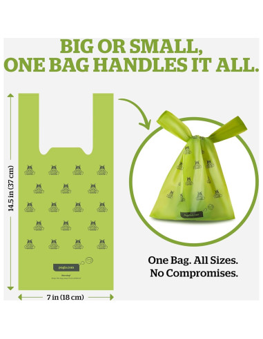 Bolsas de Poop para Perros Pogi - Extra Gruesas 300 Unidades