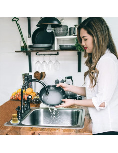 Set de Cepillos de Platos de Bambú SUPERWASH PLUS - 2 Paquete 2