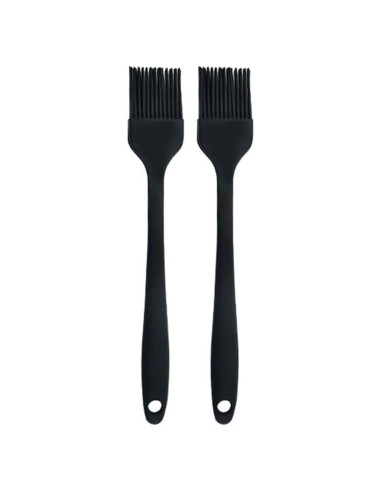 Brocha de Silicona para BBQ JYYHSF - 2 Piezas, Negro