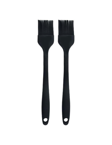 Brocha de Silicona para BBQ JYYHSF - 2 Piezas, Negro