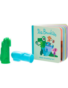 Cepillo de Dientes para Bebés Chomps & Willa 2-Pack + Libro 2
