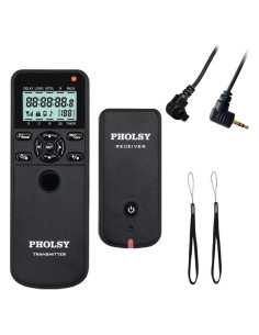 Control Remoto Inalámbrico PHOLSY para Canon, Fuji y Olympus