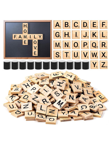 150 Letras Magnéticas de Madera JMZYJZH para Refrigerador