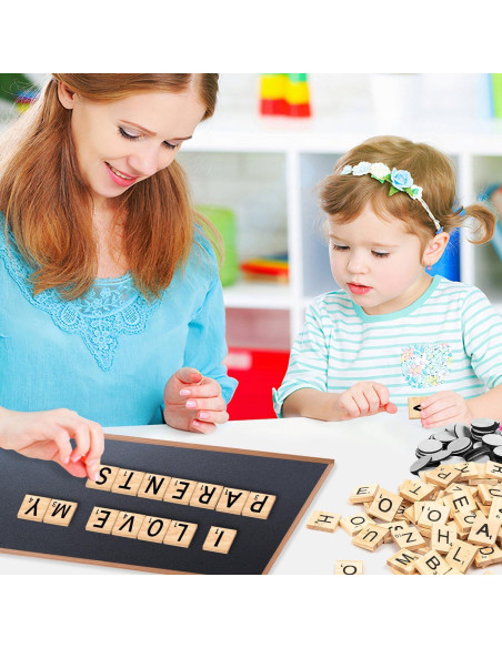 150 Letras Magnéticas de Madera JMZYJZH para Refrigerador