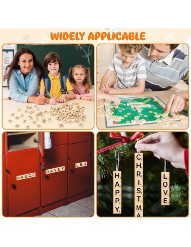 150 Letras Magnéticas de Madera JMZYJZH para Refrigerador