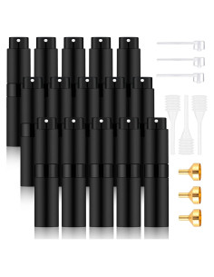 Beieverluck 15 Piezas Atomizadores de Perfume 8ml Portátiles