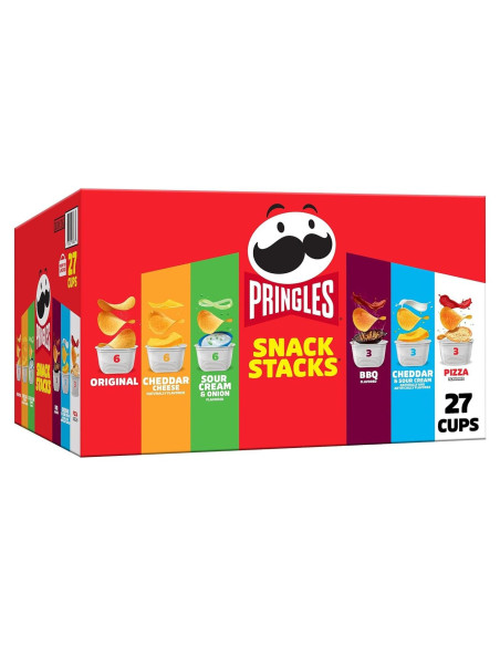 Pringles Papas Crujientes Variado 27 Tazas - Kellogg's