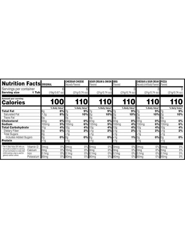 Pringles Papas Crujientes Variado 27 Tazas - Kellogg's