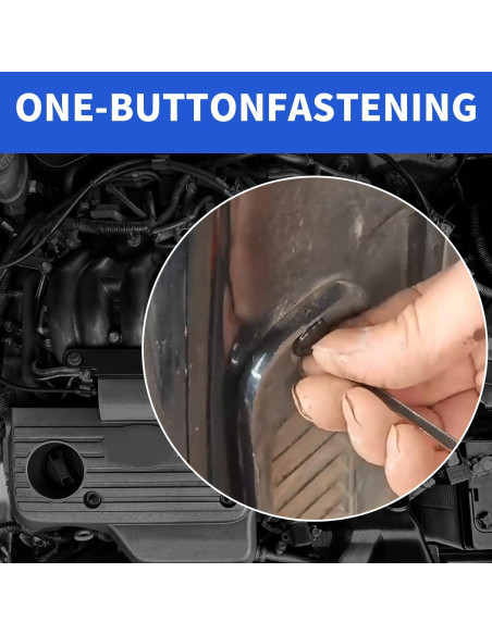 Bridas de Nylon TOOVREN 50PCS Auto-Bloqueo Resistentes UV