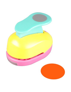 Perforadora Manual de Círculo 30mm Wsyhomie Color Caramelo