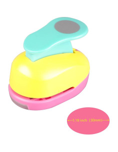 Perforadora Manual de Círculo 30mm Wsyhomie Color Caramelo 2