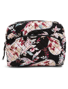 Organizador de Maquillaje Grande Vera Bradley Algodón Reciclado