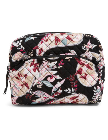 Organizador de Maquillaje Grande Vera Bradley Algodón Reciclado