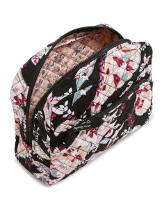 Organizador de Maquillaje Grande Vera Bradley Algodón Reciclado 2