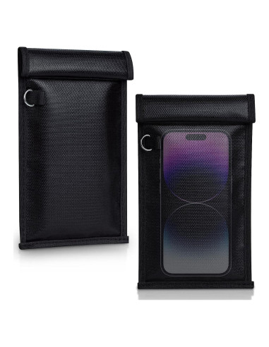 Bolsas Faraday Simket para Teléfonos y Llaves de Auto - 2 Piezas